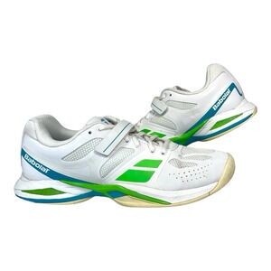 Babolat‎ Propulse BPM All Court Tennis Shoes Womens 8 White Green EU 39